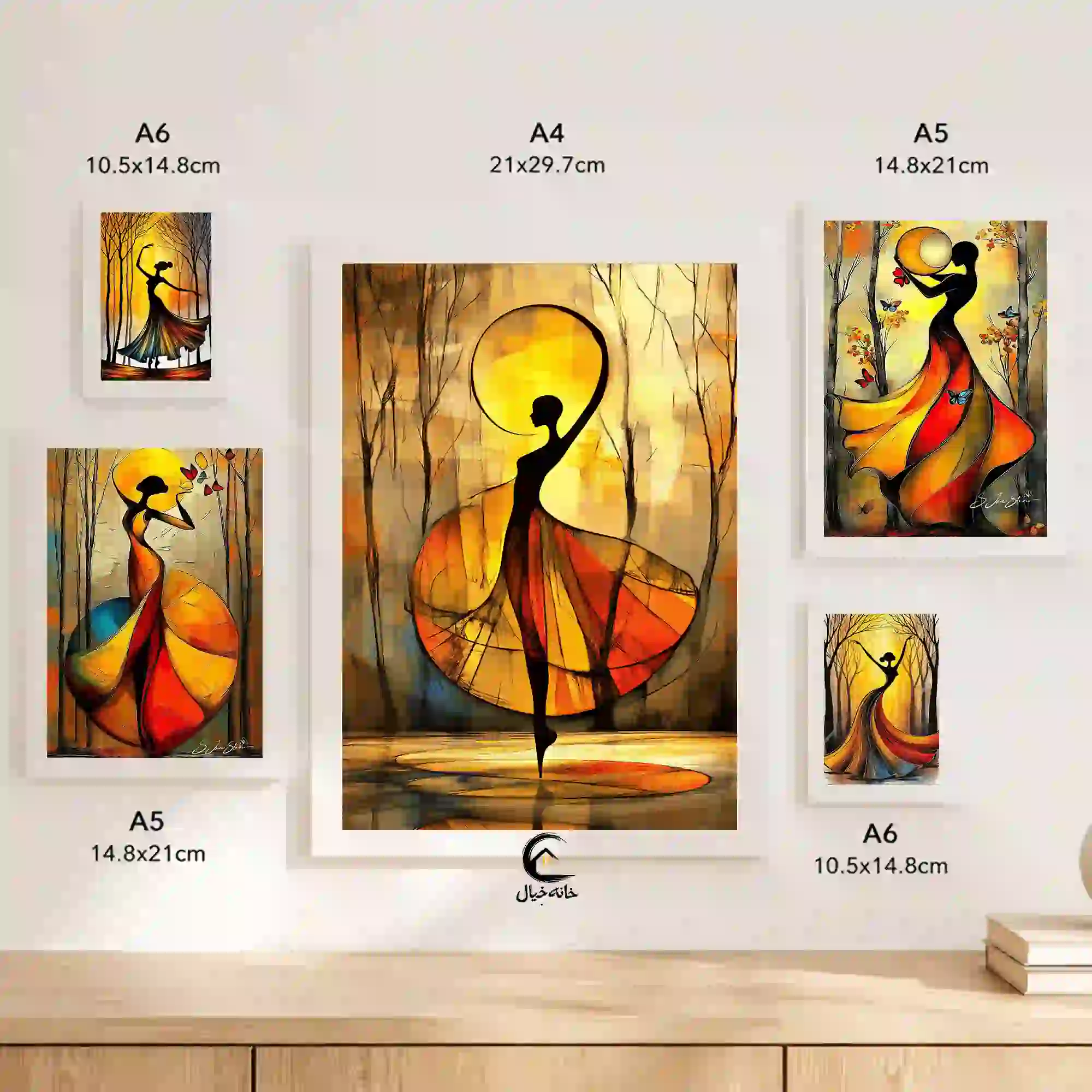 ballerina-decorative-photo-frame-collection مجموعه قاب عکس های دکوری بالرین