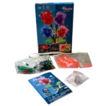 ساختنی گل رز چراغدار